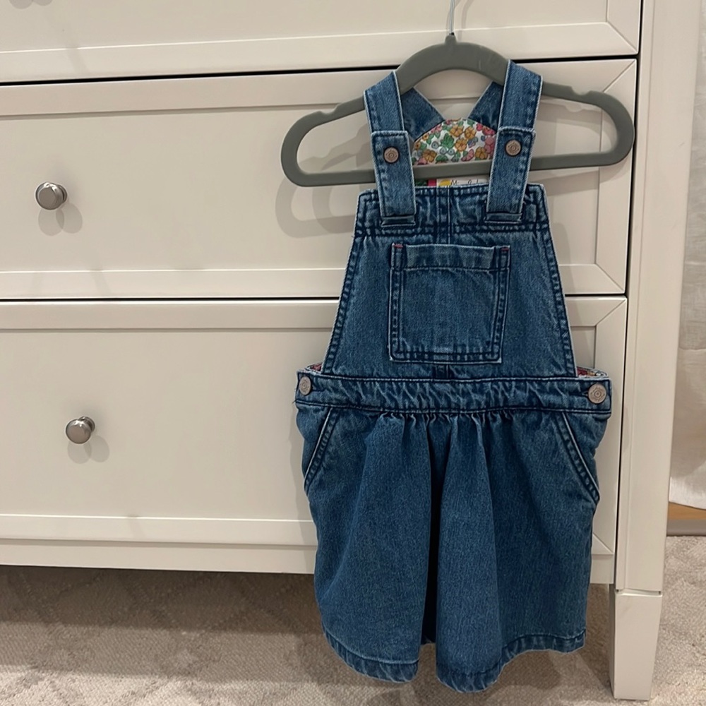Mini Boden Denim Jumper 2-3T
